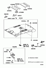 ROOF HEADLINING & SILENCER PAD 1